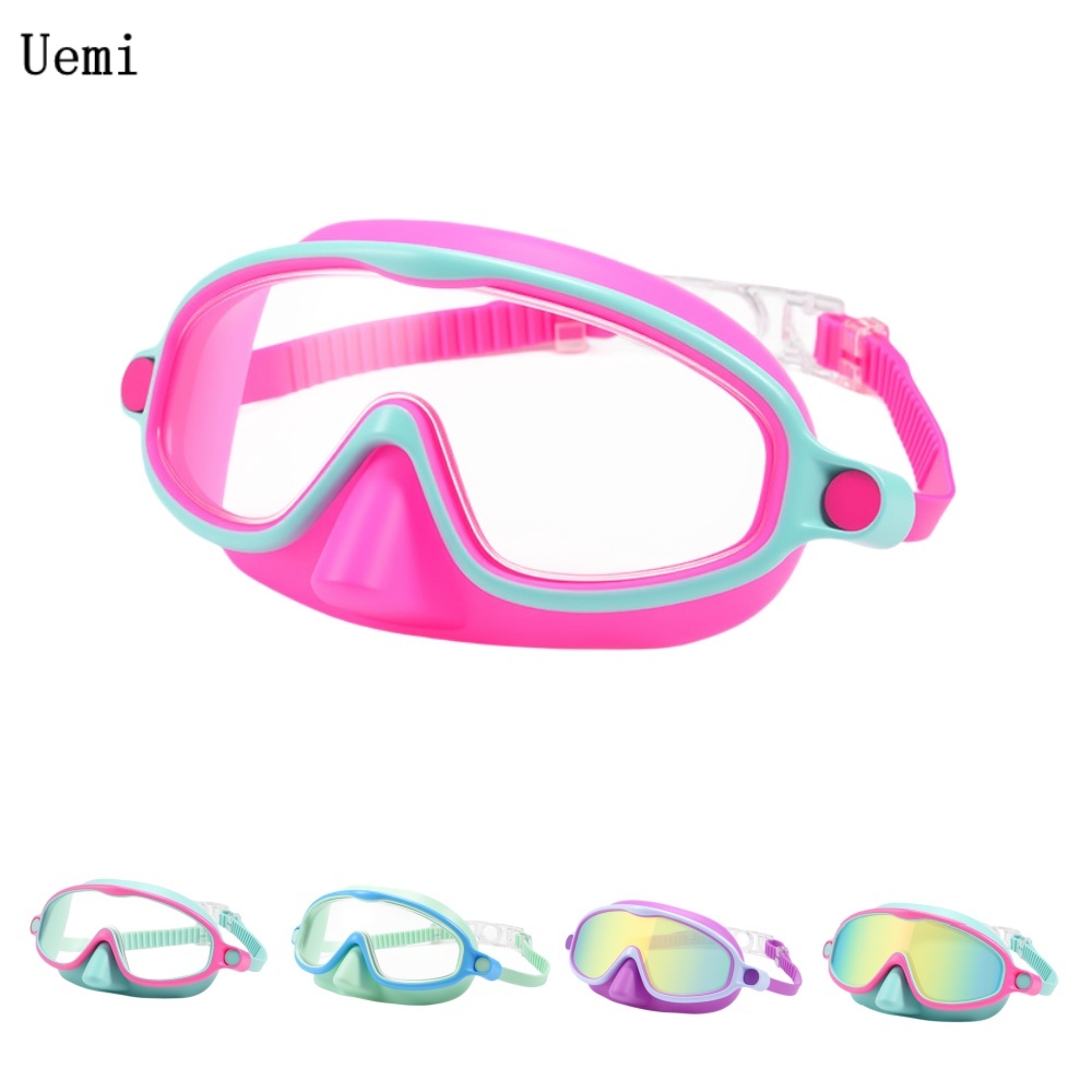 Anti Pollution Mask - Kacamata Renang Anak dengan Penutup Hidung,
