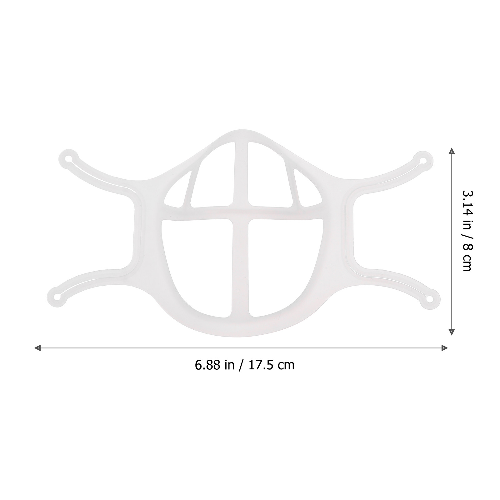 5 Buah Braket Masker Silikon 3 - Silicone Mask Bracket ulasan dan harga